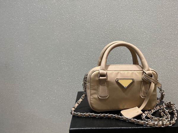 

luxury tote brand shoulder bag crossbody handbag genuine leather designer messenger bags 5a quality womens mini 18cm canvas soho disco silve