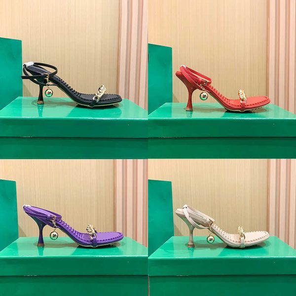 

with box women dot high heels sandals designer open toe sandal luxury party heel shoes black red neptune fudge purple cane sugar