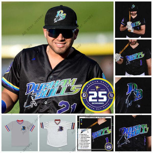 

baseball jerseys 2022 bull durham baseball 25th jersey crash davis 8 nuke' laloosh 37 wade boggs 12, Blue;black