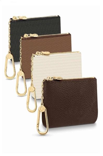 

classical key bag wallet zipper coin purse leather leather bag keychian purse and wallet coin9658614, Brown;gray