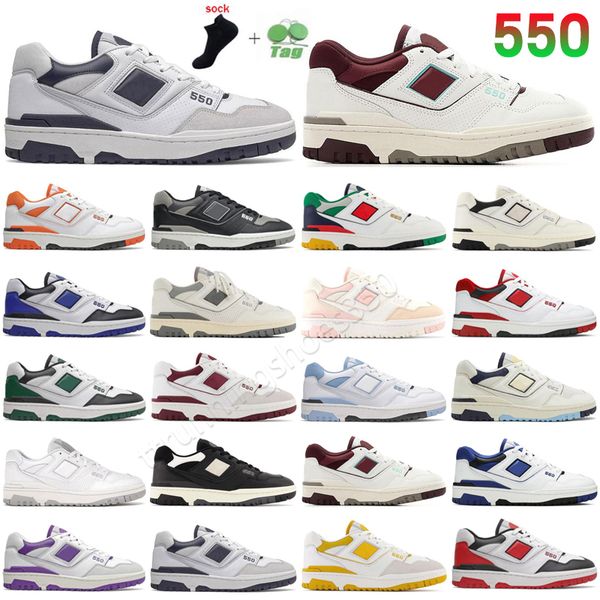 

2023 casual shoes cyan trainers sports sneakers white green grey cream black blue navy purple shadow discount burgundy designers bb550 mens