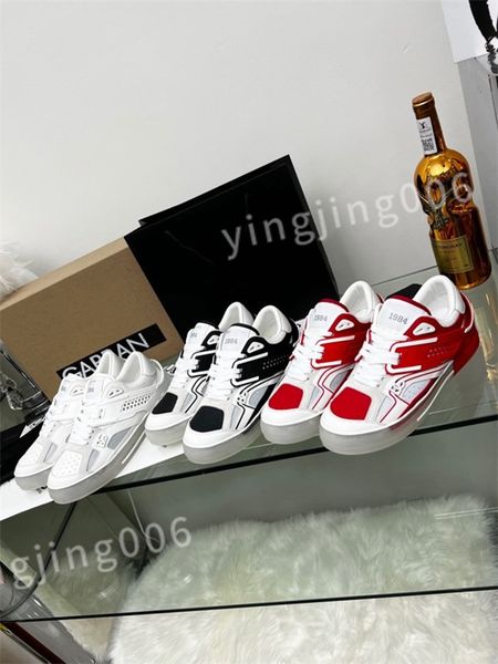 

men women sneakers casual handmade shoes skateboard florida jc220615, Red;white