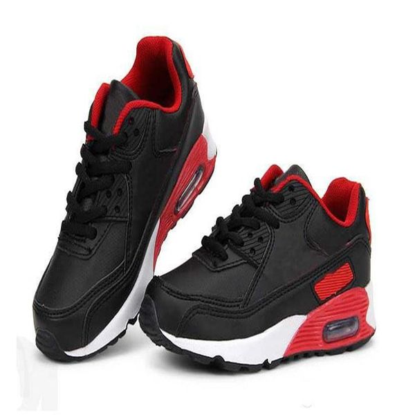 

brand children casual sport shoes boys and girls sneakers children's running shoes for kids267g, Black