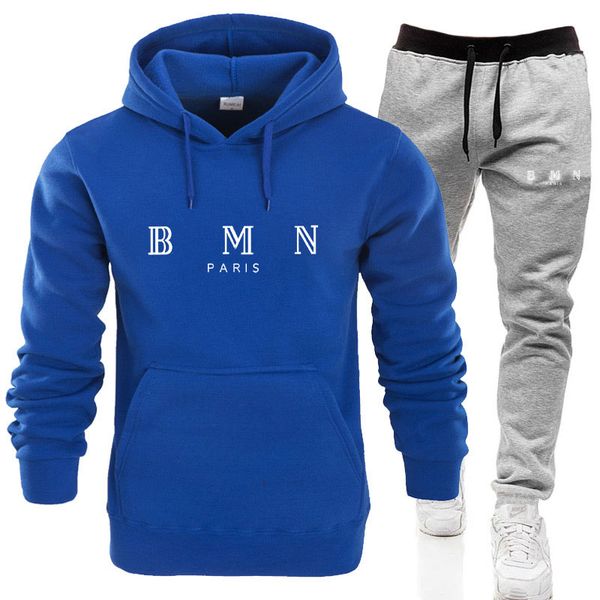 

fashion designer tracksuits fall/winter sports set letter pattern warm hoodie printed pants jacket casual sweatshirt jogging shirt, Gray