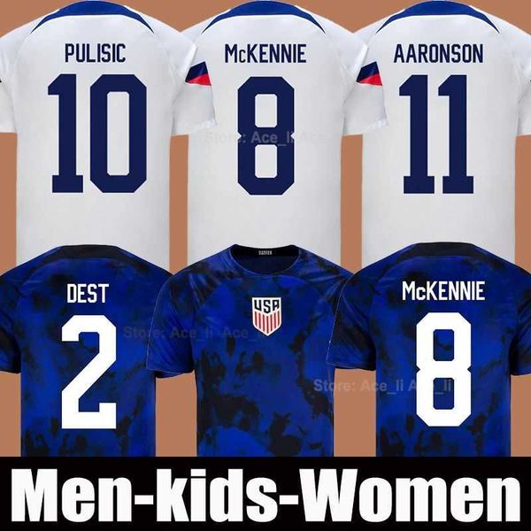 

usa 2022-23 thai quality soccer jerseys 4 tyler adams 24 josh sargent 10 christian pulisic 21 timothy weah 22 deandre yedlin 19 haji wright, Black;yellow