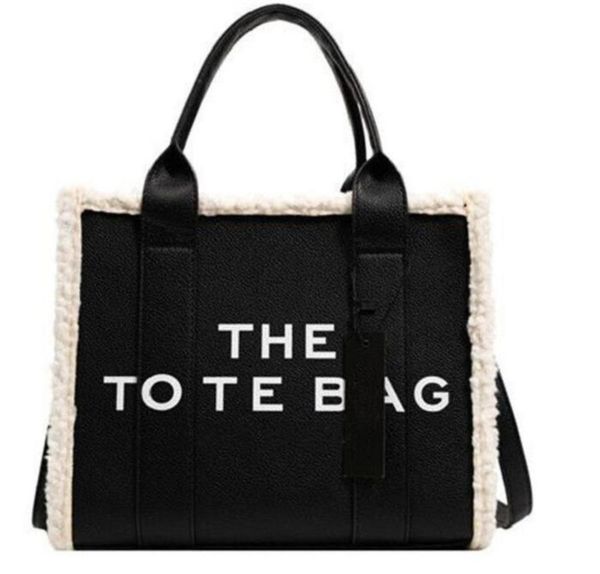 

pu leather marc fashion handbags bag with large capacity shoulder for women wallets letter printed tote bag multi colors totes purse handbag