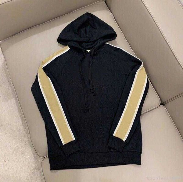 

men's hoodies & sweatshirts designer winter hoodie fashion mens hoodies letter sweatshirts reflective strip long-sleeved hooded womens, Black