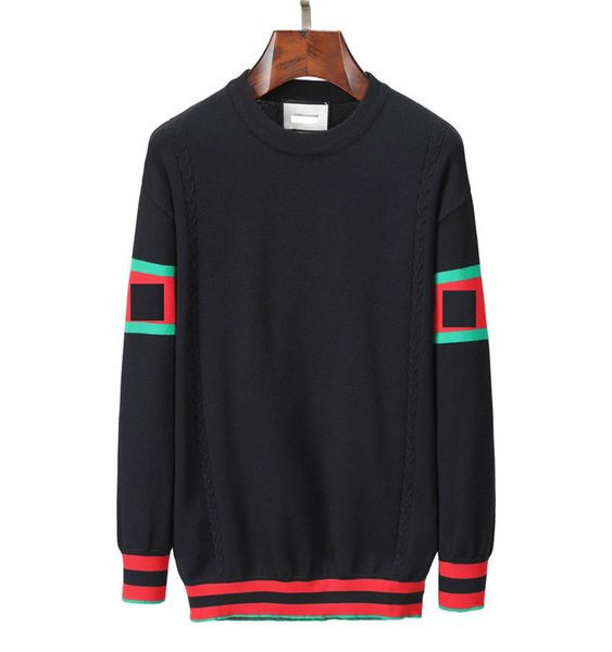 

2023 luxury designer men's sweaters slim fit long sleeve soft knitted pullovers letters embroidery 2022 autumn winter mens womens coupl, White;black