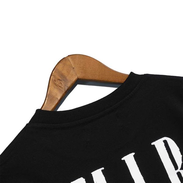 

t-shirt for men amii fashion short sleeve cotton designer shirts2022 spring brand paint drip logo round neck high street men's women&#0, White;black