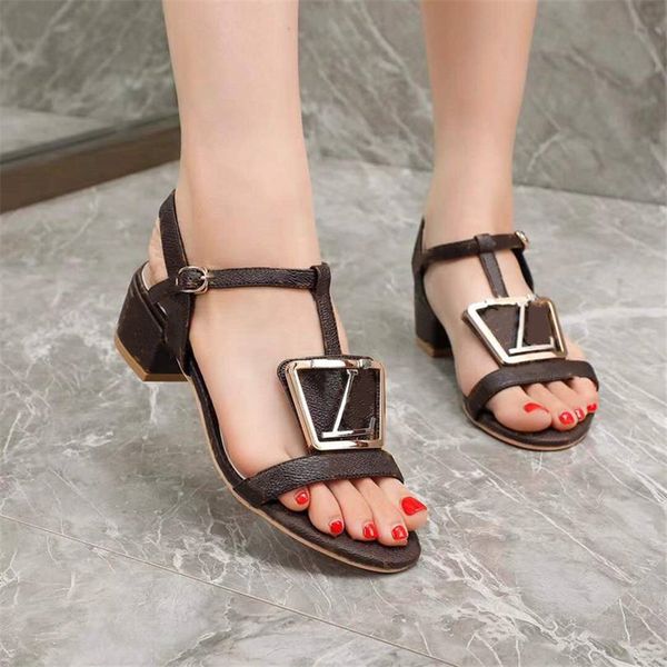 

sandals high heels fashion louiseity women summer square toe beach party cross lace up casual slippers viutonity 03-09, Black