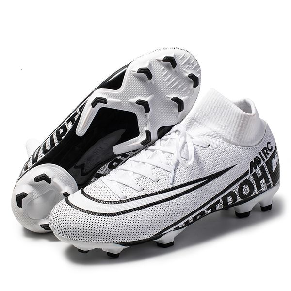 

dress shoes men football comfortable soccer sneakers ultralight nonslip cleats grass training highquality sport footwear 221125, Black