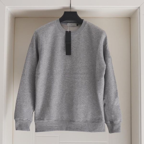 

men's hoodies sweatshirts high-quality jumpers fashion mens clothing letter embroidery long sleeve pullover man women casual cotton spo, Black