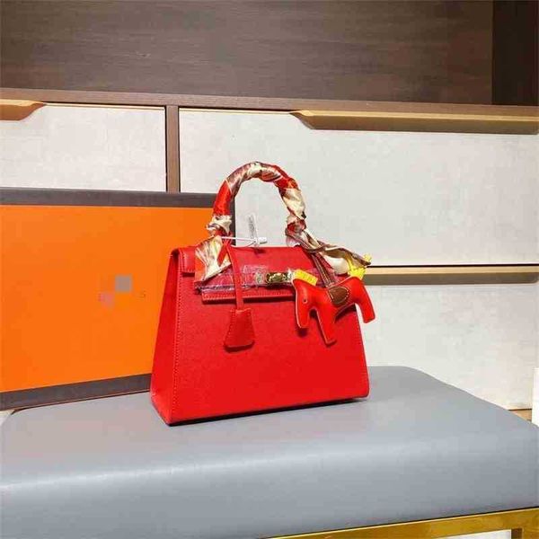 

herme kelyss bag handbag designer handbags 2022 women's cowhide ins net red versatile wedding portable one shoulder diagonal bag leathe