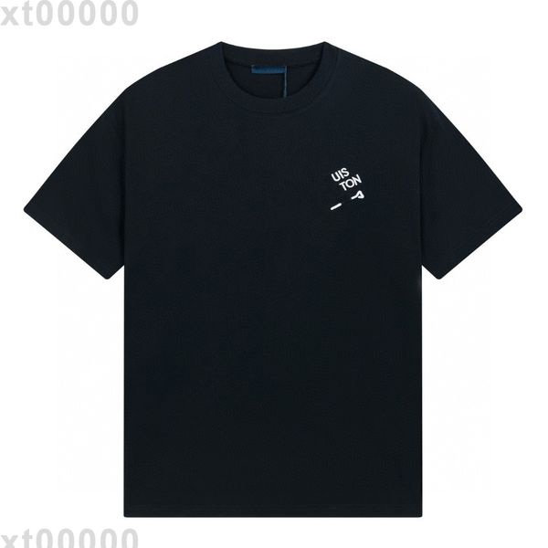 

23ss designer letter printed t shirts tee sweatshirt fashion high street short sleeves summer casual t-shirt breathable men women crew neck, Black;brown