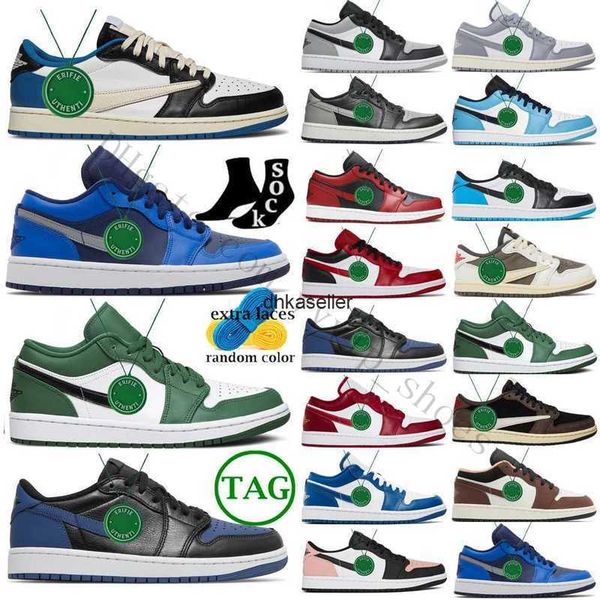 

jumpman 1s lows basketball shoes cactus mocha sneakers crater black grey bred toe panda starfish fragment team red mens trainers men, White;red