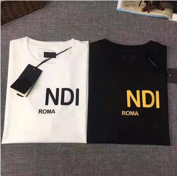 

fashion designer mens t shirt womens letter print short sleeve round neck cotton tees polo size s-4xl, White;black