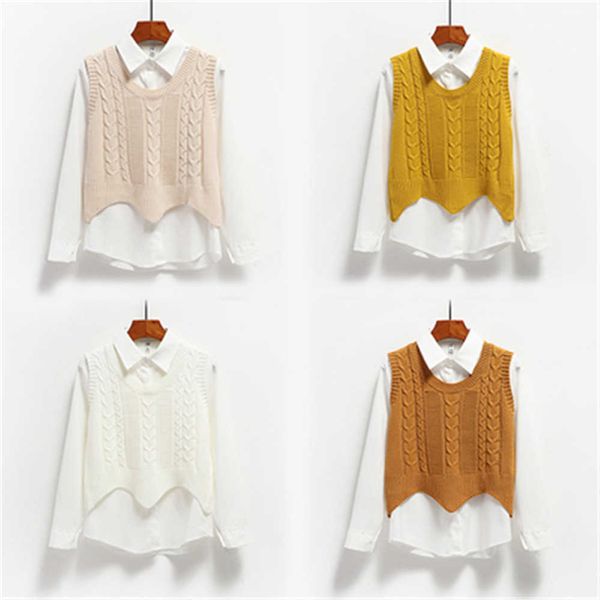 

women's sweaters knitted sleeveless sweater vest jumper sweaters casual sweater womens denten sleeveless sweaters allmatch knit vest j, White;black