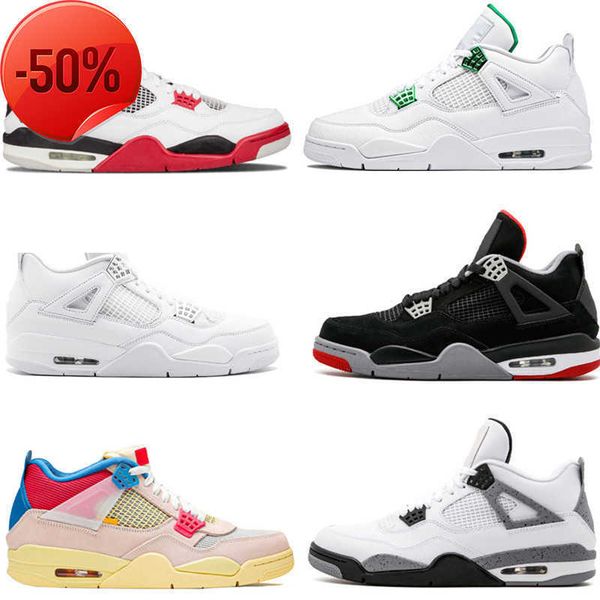

designer sport shoes 4 womens mens basketball shoes 4s new jumpman sneakers size 13 black cat fire red bred iv cactus jack trainers