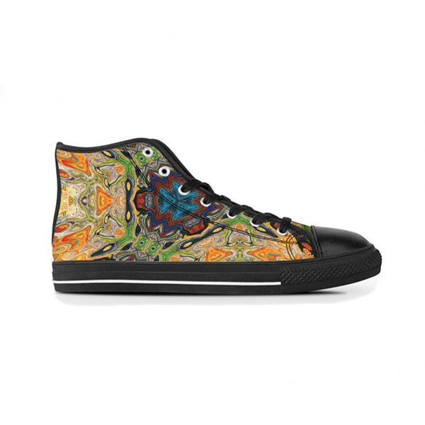 

men custom shoes designer canvas women sneakers hand painted colorful fashion shoe mid trainers 771