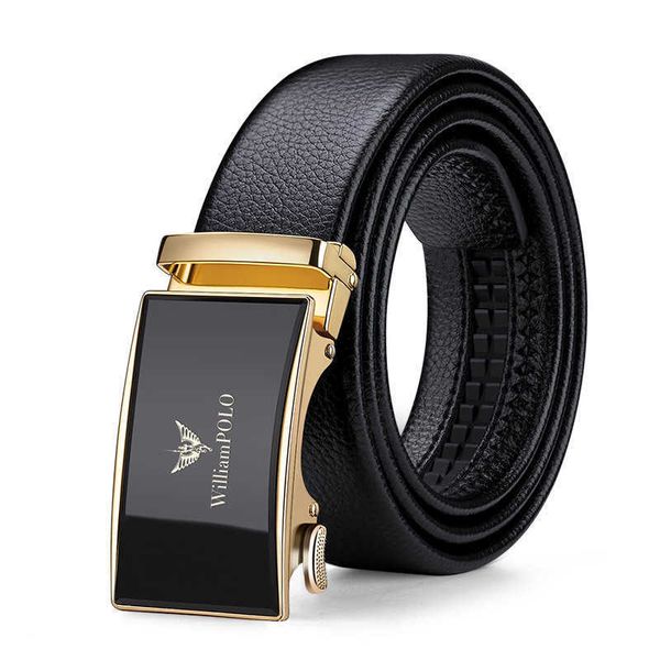 

luxury designer men belts fashion versatile automatic buckle business dress belts gift boxes can be used as gifts leather belt, Black;brown