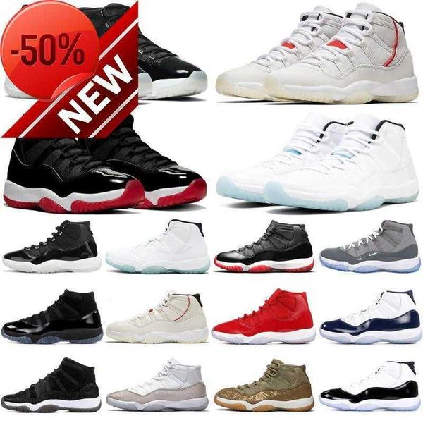 

basketball shoes basketball shoes 11 11s jumpman men women 25th anniversary bred legend blue cool grey mens womens trainers sports sneakers, Black