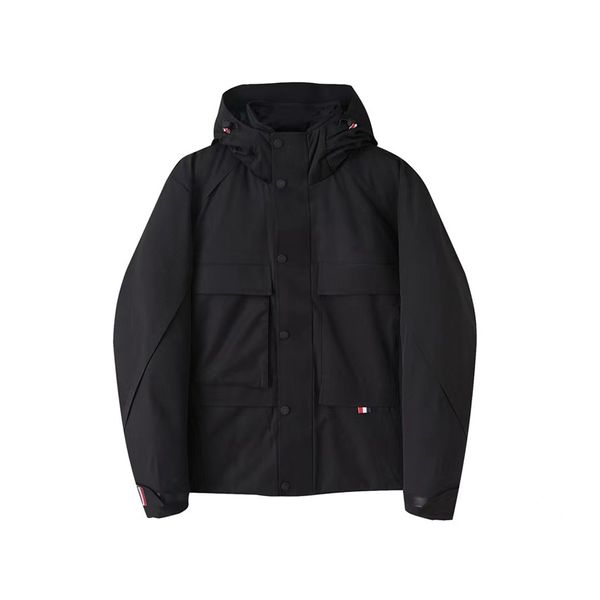 

2022 new down men women puffer jacket casual coat mens fashion hoodie outdoor windbreakers couple thick jackets multiple colors warm coats c, Black
