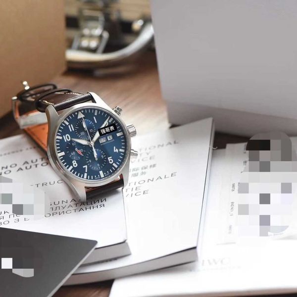 

lw luxury designer mechanical watch man flying prince carries 7750 movement automatic waterproof men's, Slivery;brown