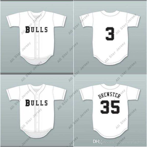 

baseball jerseys stitched 35 monty brewster 1 charley pegler 3 spike nolan hackensack baseball jersey brewster's millions movie basebal, Blue;black