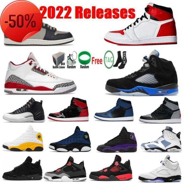 

2023 new releases basketball shoes 1s high 85 georgetown og rebellionaire brotherhood dark marina blue 5s racer blue cardinal red 6 unc 12s, Black