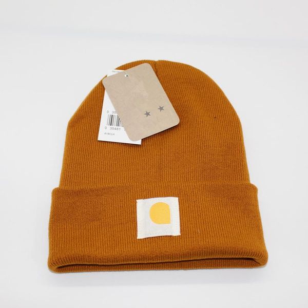 

men winter beanie brand warm beanies european american double-layer folded knit women woolen hat 23 color a14, Blue;gray