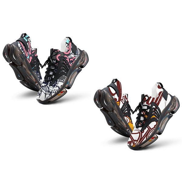 

custom men 575diy women designer shoes low canvas skateboard sneakers triple black customization uv printing sports sneakers xuebi ization