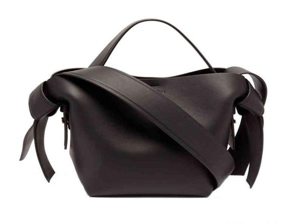 

studios swedish acne niche acne 2022studios designer bags fashion bow single shoulder messenger handbag jin yiya star with the luxury brand5