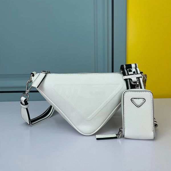 

7A Classic chain designer triangle bags women shoulder Bag cross handbag wallet fashion Real leather bag, More pictures