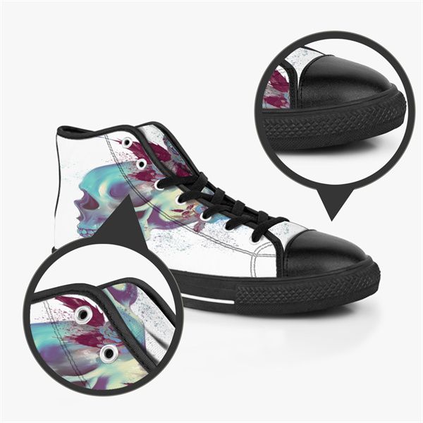 

shoes classic newdiy custom fashion canvas skateboard casual accept triple black customization uv printing low cut mens womens sports sneake