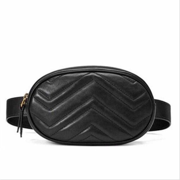 

bag women genuine leather waist handbag original box brand designer famous new fashion