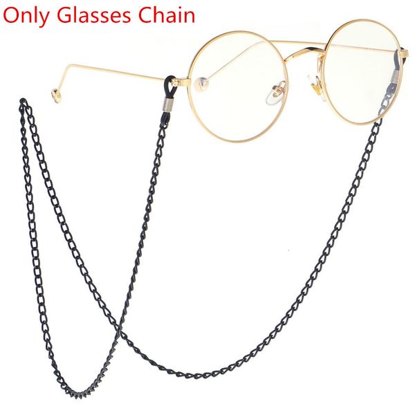 

eyeglasses chains 1pcs vintage glasses chain holder women men fashion black sunglasses eyeglass neck cord retainer strap eyewear spectacles