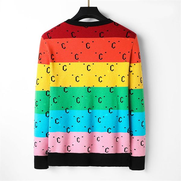 

designer sweater fashion retro men sweaters pullover long sleeve sweatshirt embroidery knitwear man clothing winter warm clothes  l xl xxl, White;black