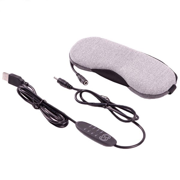 

eye massager temperature control heat steam cotton mask dry tired compress usb pads care fast sleep s 221124