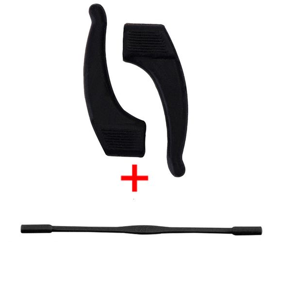

eyeglasses chains 1set adjustable color elastic silicone straps sunglasses chain sports antislip string glasses ropes band cord holder 22111