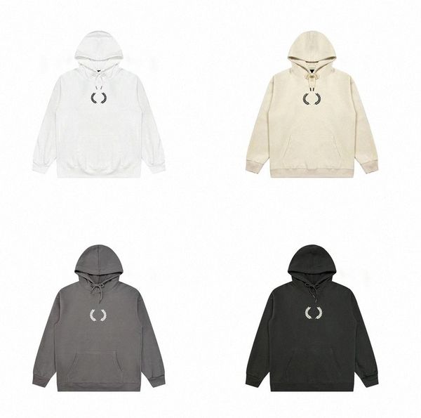 

22ss designer men hoodie sweatshirts long sleeve hooded pullover letter hoody casual mens woman clothing x4az#, Black