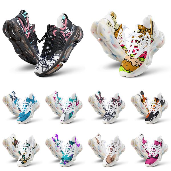 

animal shoes design custom men women artoon running diy word black white blue red mens trainer 0438584 s130 s