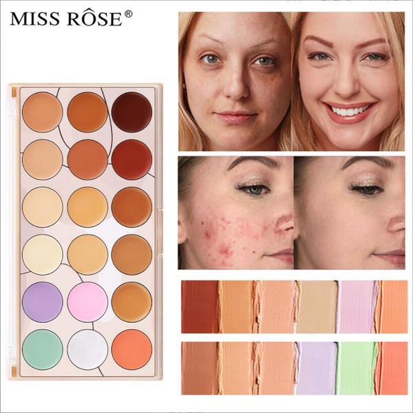 

professional correcting cream face concealer camouflage foundation 18 color palette