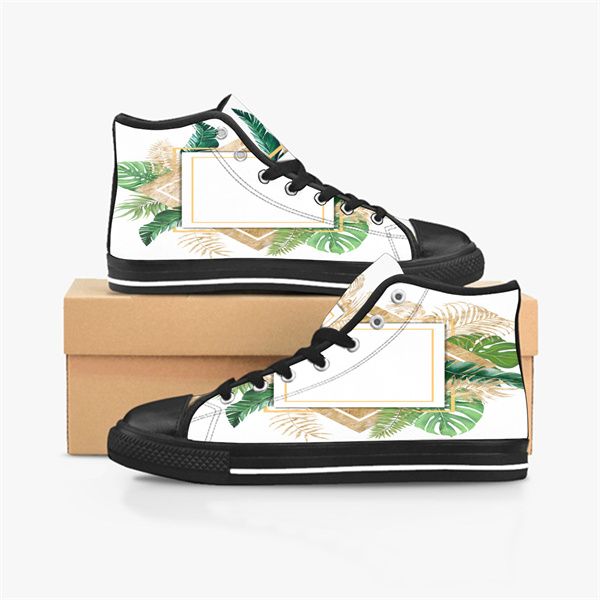 

men custom shoes designer canvas women sneakers hand painted colorful fashion shoe mid trainers 742