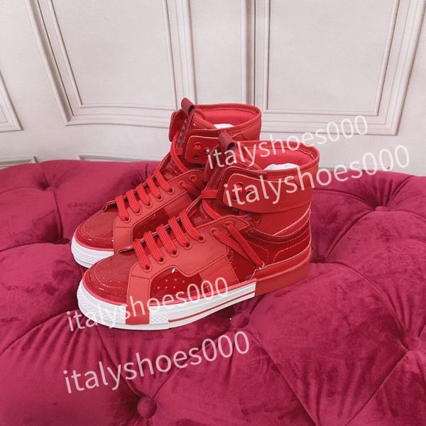 

fashion men dress shoes spikes sneakers suede black white leather designer trainers luxury hc210401