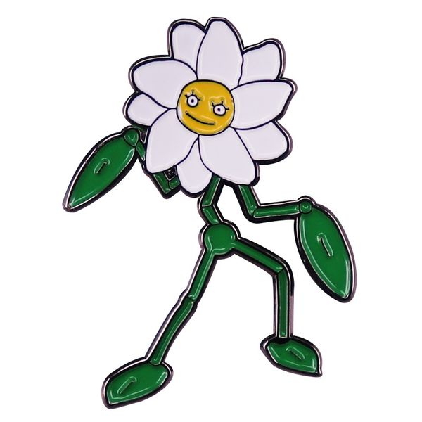 

horror game daisy brooch metal badge accessory gift funny pins, Blue