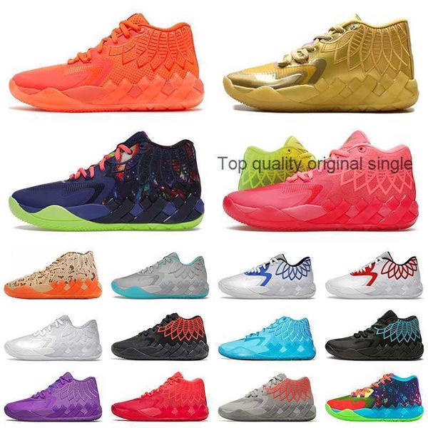 

2022 mb.01 men basketball shoes for sale rick and morty buzz city black blast queen citys rock ridge red not from here lamelo