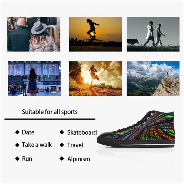 

men custom shoes designer canvas women sneakers hand painted colorful fashion shoe mid trainers 760