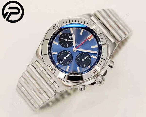 

green chronograph aaaaa luxury diving brand watch gf factory movement 42mm 316 high-end steel 7750 sh9f, Slivery;brown