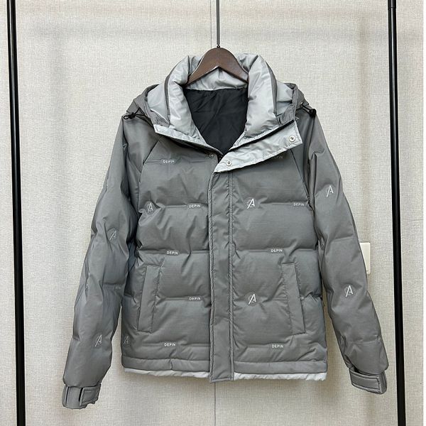 

men's down parkas winter men's white duck down jacket thickened fashion korean hooded down coat youth male waterproof sports leisu, Black