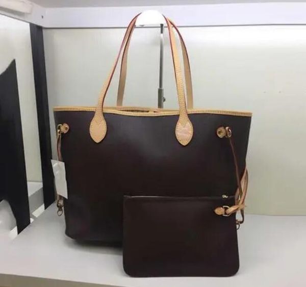 

fashions composite 2pcs/set women shoulder bag handbags ladies designer bags lady clutch bag tote female purse wallet shopping handbag